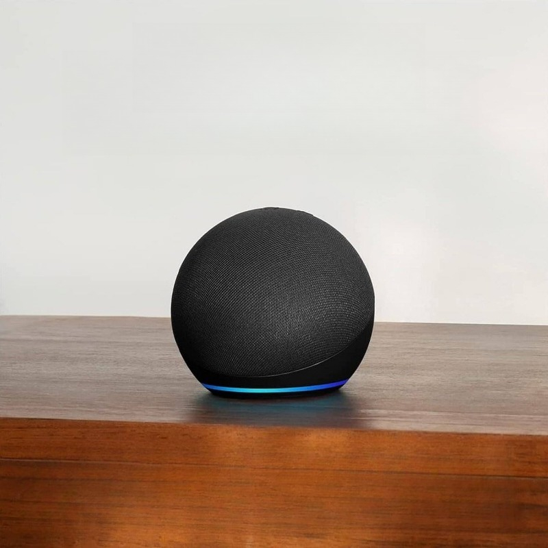 Amazon Speaker Echo Pop - Haut-parleur intelligent avec affichage de l'heure